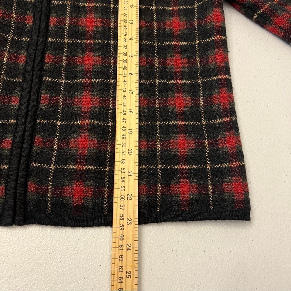 Bridgetown Collection Tartan Blazer Jacket Women's Size Small Wool Blend Zip Up - Picture 7 of 8